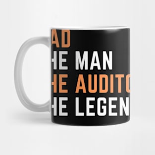 Dad. auditor. legend Mug